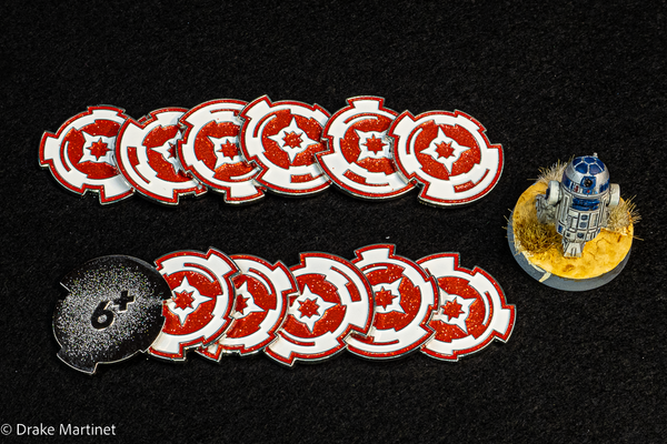 Luxury Metal and Enamel Wound Tokens