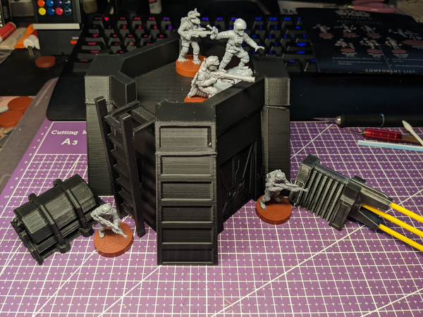 Legion Outriders Kenobi-Inspired Laser-Checkpoint Terrain